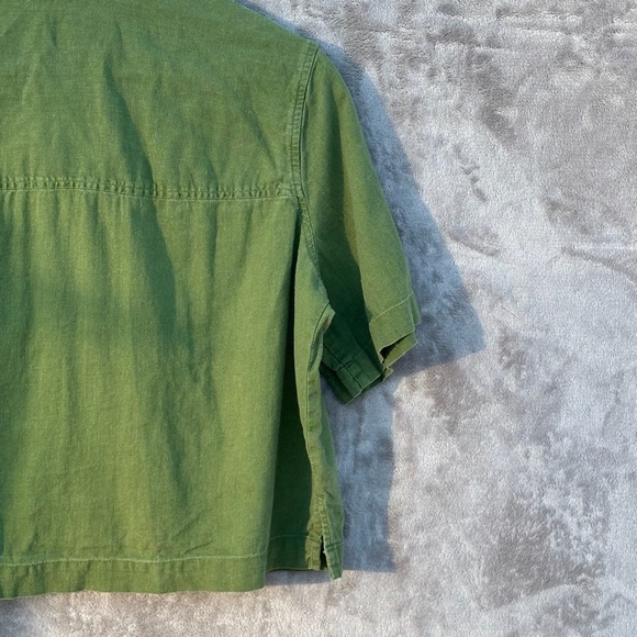 Universal Thread Women’s Olive Utility cropped box fit Button-Up Shirt – Size M - Picture 15 of 15
